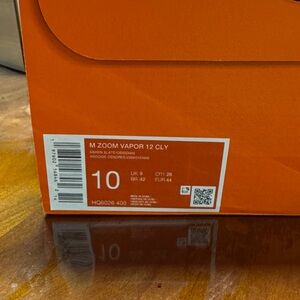 Nike Zoom Vapor 12 CLY in Orange and Black